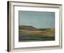 Their Hill pencil, coloured crayon and watercolor-Paul Nash-Framed Giclee Print