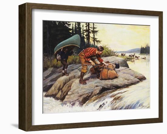 Their Lucky Day-Philip Russell Goodwin-Framed Giclee Print