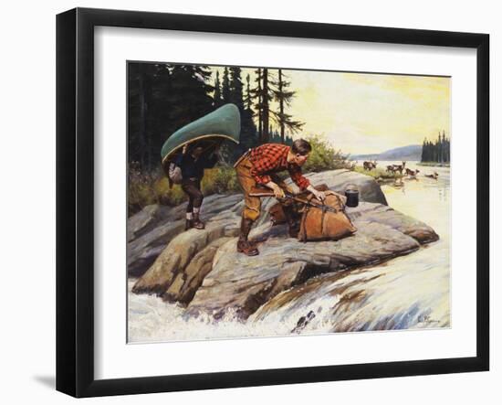 Their Lucky Day-Philip Russell Goodwin-Framed Giclee Print