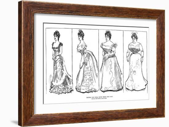 Their Own Way-Charles Dana Gibson-Framed Giclee Print