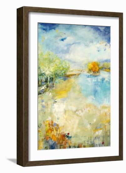 TheIsland-Jill Martin-Framed Art Print