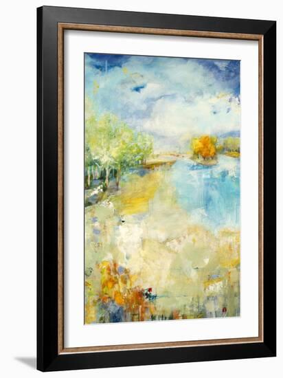 TheIsland-Jill Martin-Framed Art Print