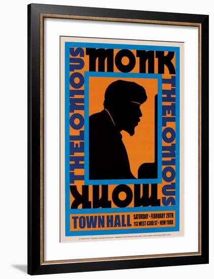 Thelonious Monk, 1959-Unknown-Framed Art Print