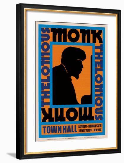 Thelonious Monk, 1959-Unknown-Framed Art Print