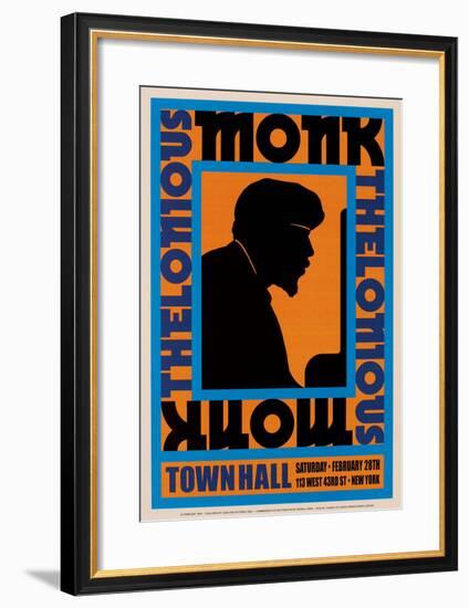 Thelonious Monk, 1959-Unknown-Framed Art Print