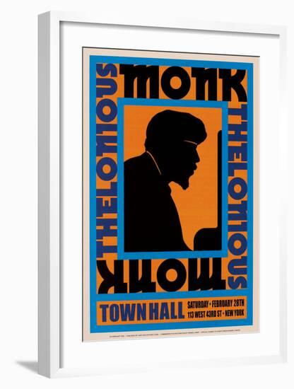 Thelonious Monk, 1959-Unknown-Framed Art Print