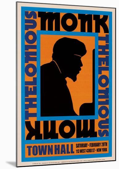 Thelonious Monk, 1959-Unknown-Mounted Art Print