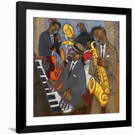 Thelonious Monk and his Sidemen-Marsha Hammel-Framed Giclee Print