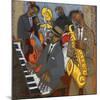 Thelonious Monk and his Sidemen-Marsha Hammel-Mounted Giclee Print