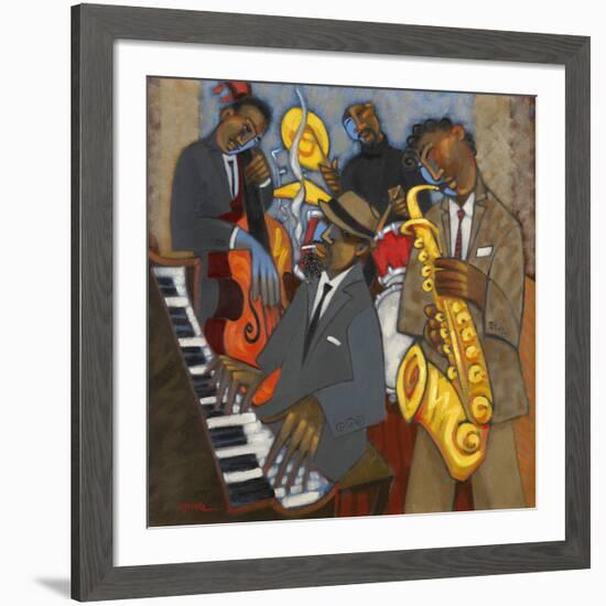 Thelonious Monk and his Sidemen-Marsha Hammel-Framed Giclee Print