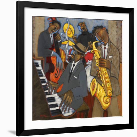 Thelonious Monk and his Sidemen-Marsha Hammel-Framed Giclee Print