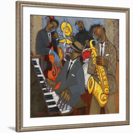 Thelonious Monk and his Sidemen-Marsha Hammel-Framed Giclee Print