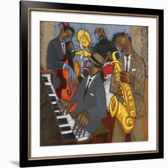 Thelonious Monk and his Sidemen-Marsha Hammel-Framed Giclee Print