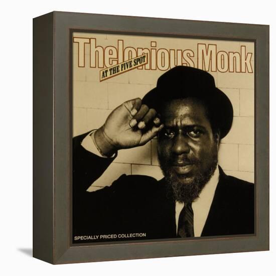 Thelonious Monk, At The Five Spot-null-Framed Stretched Canvas