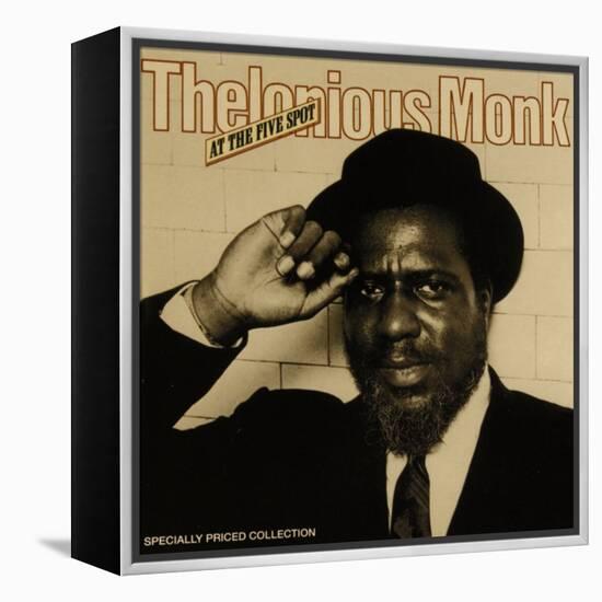 Thelonious Monk, At The Five Spot-null-Framed Stretched Canvas
