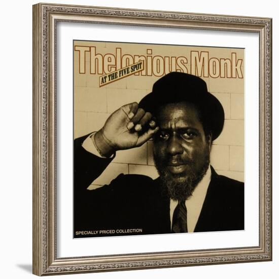 Thelonious Monk, At The Five Spot-null-Framed Art Print