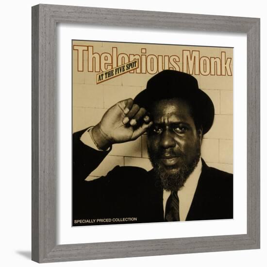 Thelonious Monk, At The Five Spot-null-Framed Art Print