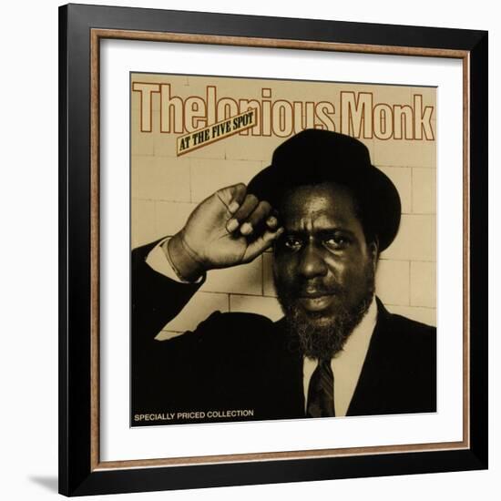 Thelonious Monk, At The Five Spot-null-Framed Art Print