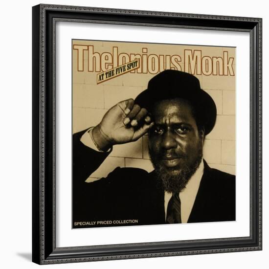 Thelonious Monk, At The Five Spot-null-Framed Art Print