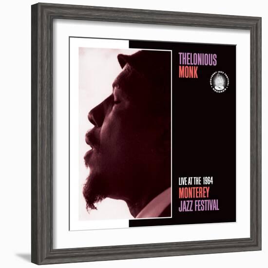 Thelonious Monk, Live at the 1964 Monterey Jazz Fest-null-Framed Art Print