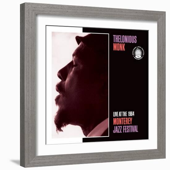 Thelonious Monk, Live at the 1964 Monterey Jazz Fest-null-Framed Art Print