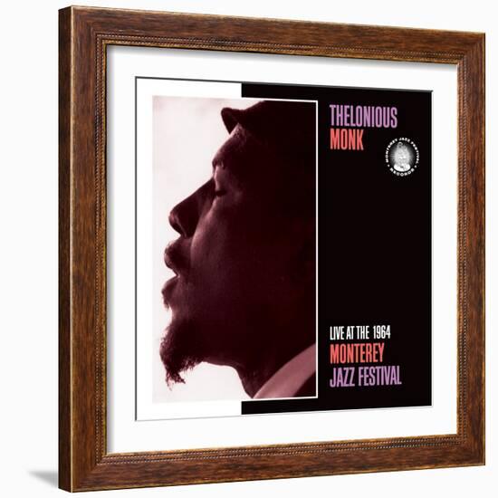 Thelonious Monk, Live at the 1964 Monterey Jazz Fest-null-Framed Art Print