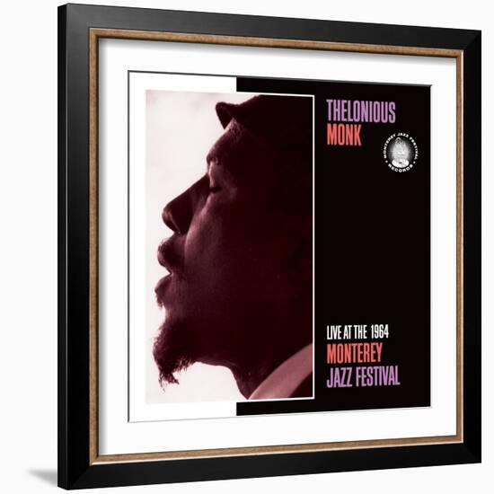 Thelonious Monk, Live at the 1964 Monterey Jazz Fest--Framed Art Print