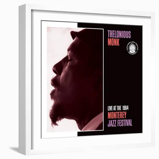 Thelonious Monk, Live at the 1964 Monterey Jazz Fest-null-Framed Art Print