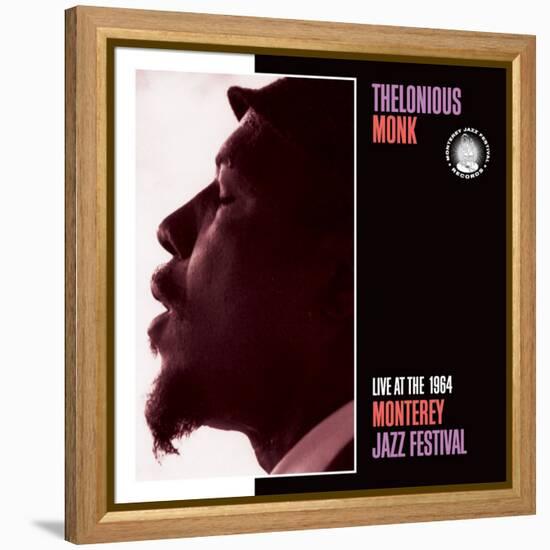 Thelonious Monk, Live at the 1964 Monterey Jazz Fest-null-Framed Stretched Canvas