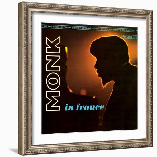 Thelonious Monk - Monk in France-null-Framed Art Print