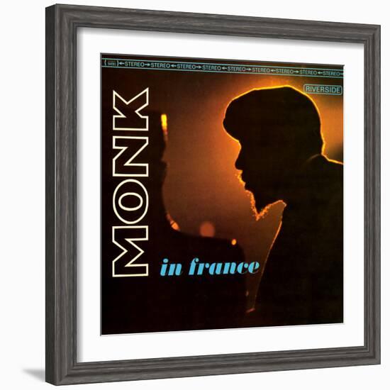 Thelonious Monk - Monk in France-null-Framed Art Print