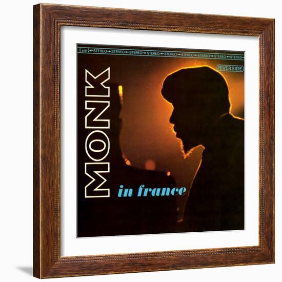 Thelonious Monk - Monk in France-null-Framed Art Print