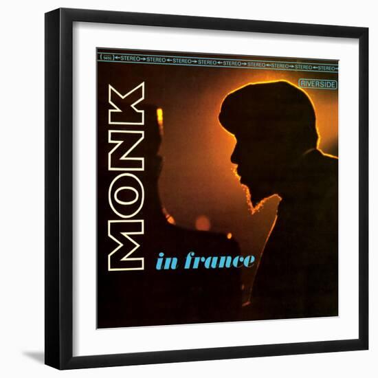 Thelonious Monk - Monk in France-null-Framed Art Print