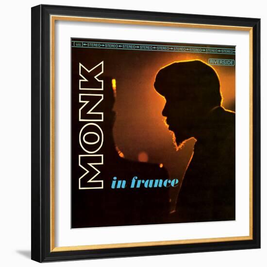 Thelonious Monk - Monk in France-null-Framed Art Print