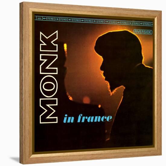 Thelonious Monk - Monk in France-null-Framed Stretched Canvas