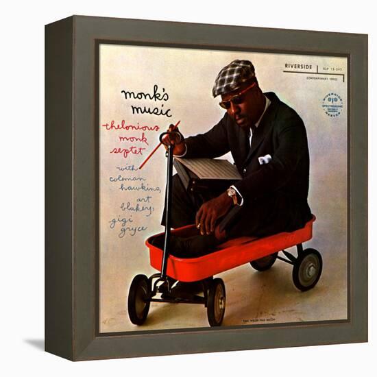 Thelonious Monk - Monk's Music-Paul Bacon-Framed Stretched Canvas