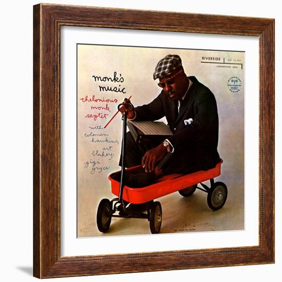 Thelonious Monk - Monk's Music-Paul Bacon-Framed Art Print