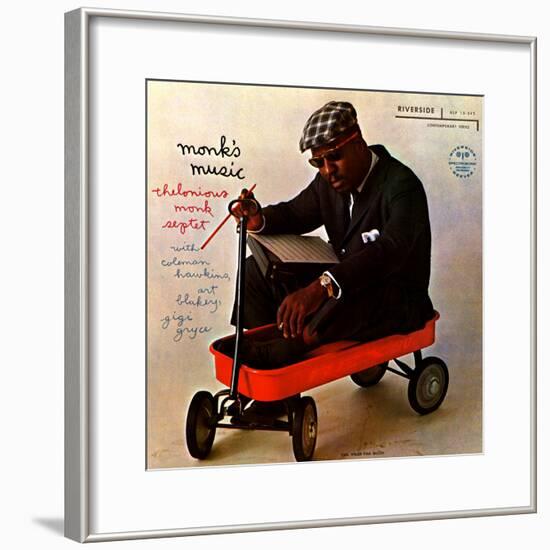 Thelonious Monk - Monk's Music-Paul Bacon-Framed Art Print