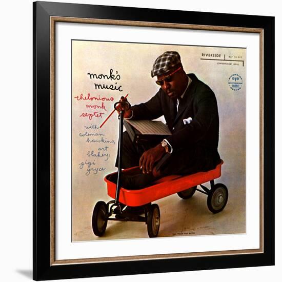 Thelonious Monk - Monk's Music-Paul Bacon-Framed Giclee Print