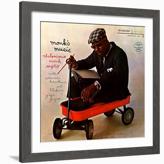 Thelonious Monk - Monk's Music-Paul Bacon-Framed Giclee Print