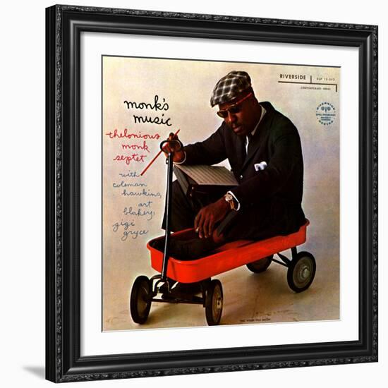 Thelonious Monk - Monk's Music-Paul Bacon-Framed Giclee Print
