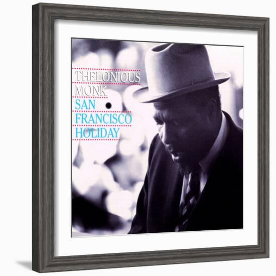 Thelonious Monk - San Francisco Holiday-null-Framed Art Print