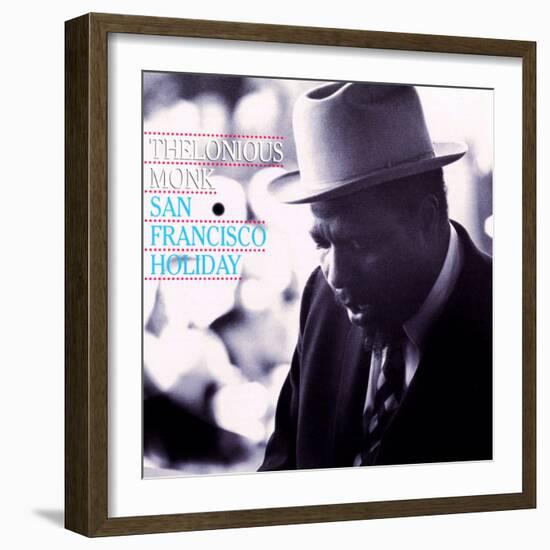Thelonious Monk - San Francisco Holiday--Framed Art Print