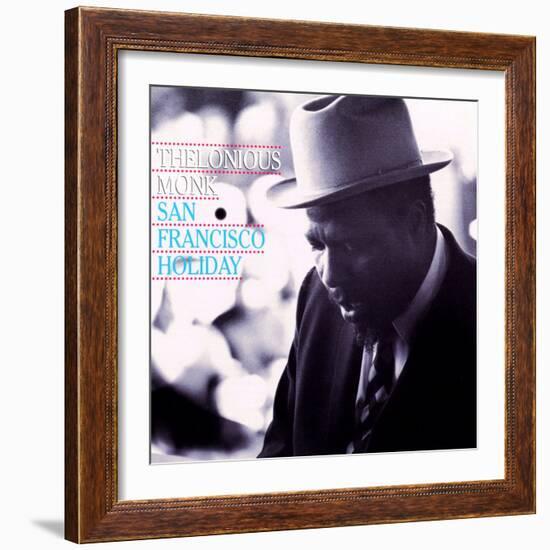 Thelonious Monk - San Francisco Holiday-null-Framed Art Print