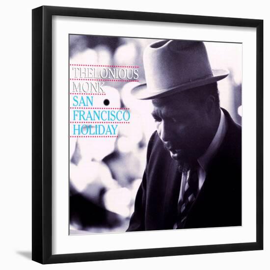 Thelonious Monk - San Francisco Holiday-null-Framed Art Print