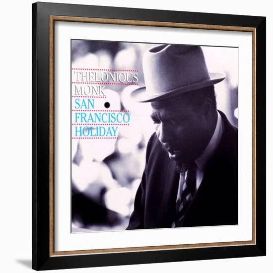 Thelonious Monk - San Francisco Holiday-null-Framed Art Print