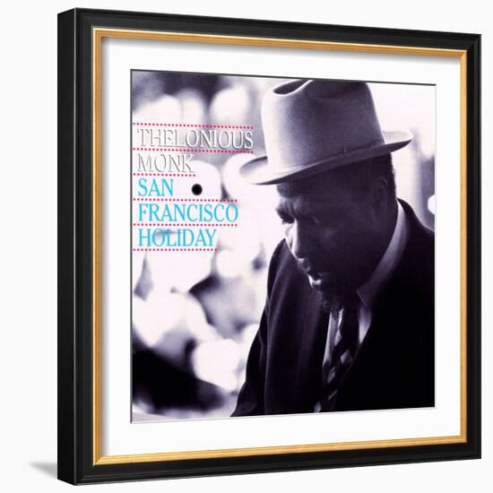 Thelonious Monk - San Francisco Holiday-null-Framed Art Print