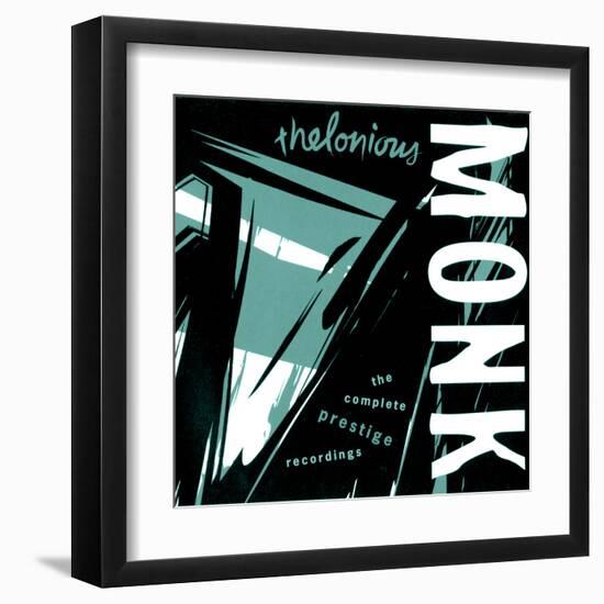 Thelonious Monk - The Complete Prestige Recordings (Blue Color Variation)-null-Framed Art Print