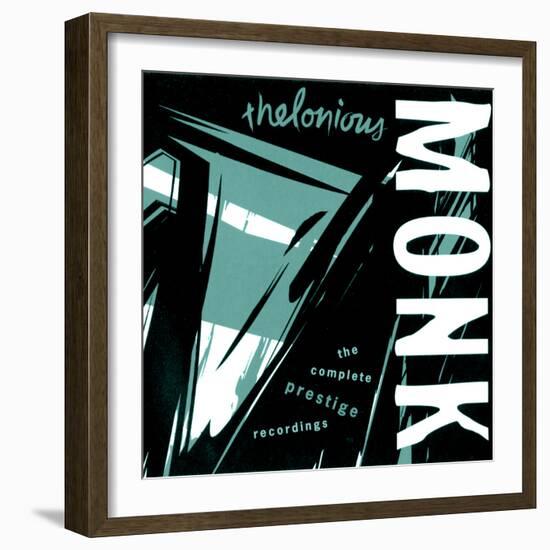 Thelonious Monk - The Complete Prestige Recordings (Blue Color Variation)-null-Framed Art Print