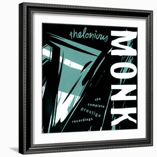 Thelonious Monk - The Complete Prestige Recordings (Blue Color Variation)-null-Framed Art Print